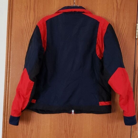 EUC Ladies Navy Blue Red Columbia Coat Jacket Sz M - Picture 6 of 6
